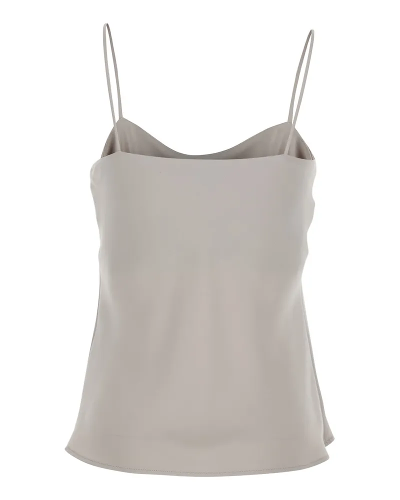 Herno Women's Top U-Neck Beige Polyester Tops Beige