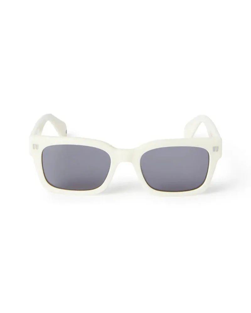 OFF-WHITE Unisex , Frame And Lens Black Sunglasses White