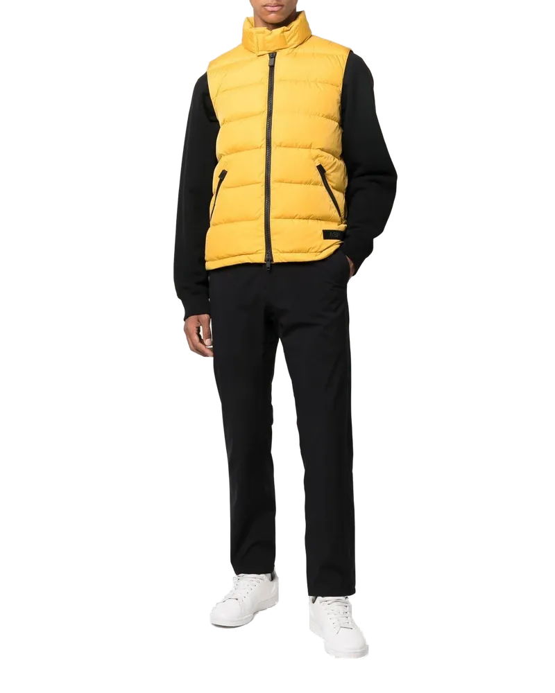 ASPESI Women's Padded Down Gilet Aw22 M Yellow