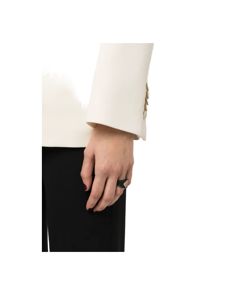 Roberto Demeglio 18kt Rose Gold Diamonds Ring Black
