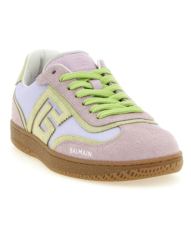 Balmain Swan Sneaker — lavender Lavender