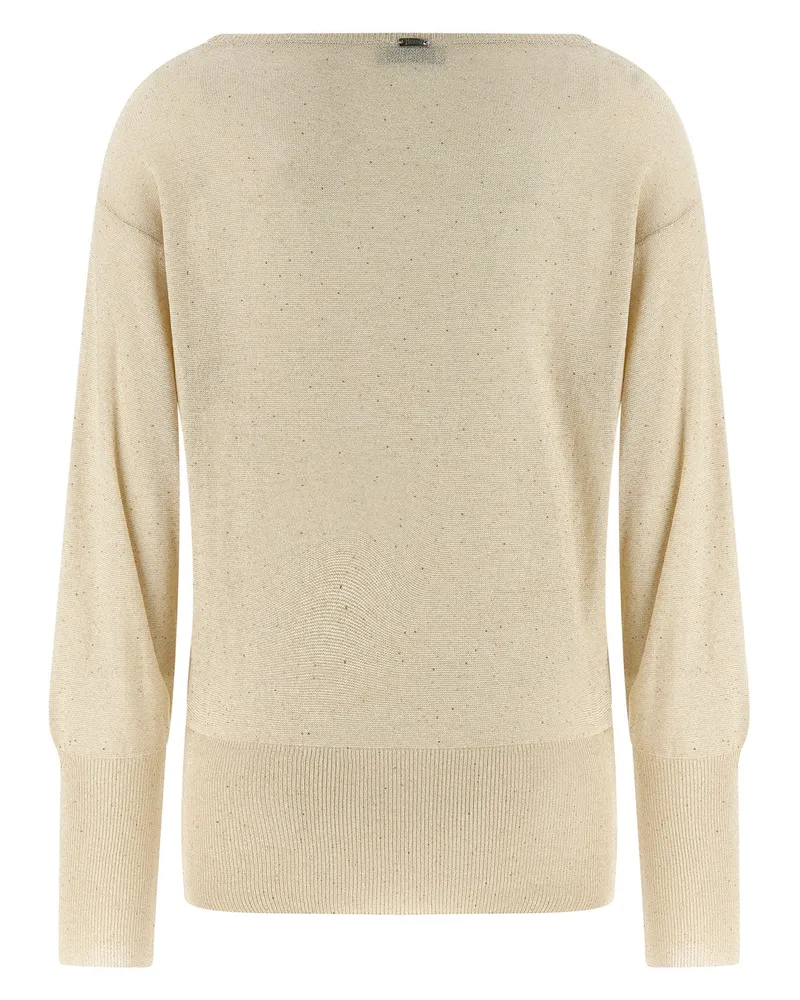 Herno Women's Beige Viscose Cardigan Clothing Beige