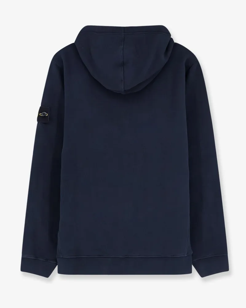 Stone Island Men's Sweatshirt Organic Cotton Blue Sweatshirts Sweater Navy