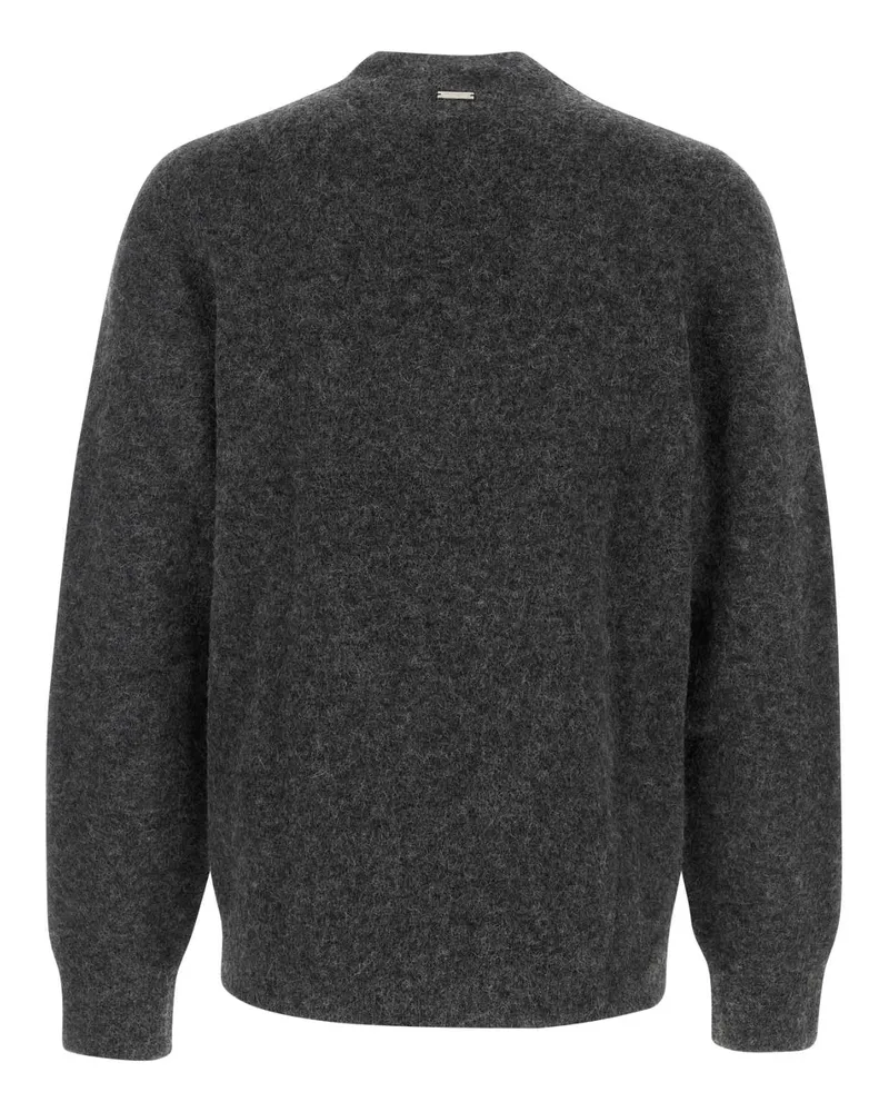Ferragamo 122492777966 Charcoal Maglieria Sweater Gray
