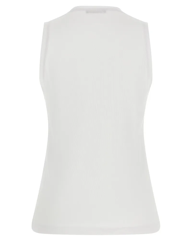 Balmain Paris Tank Top — White White