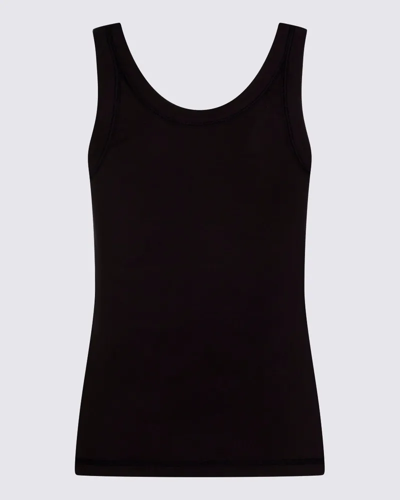 Christophe Lemaire Women's Top Squid Ink _100 % Co Black