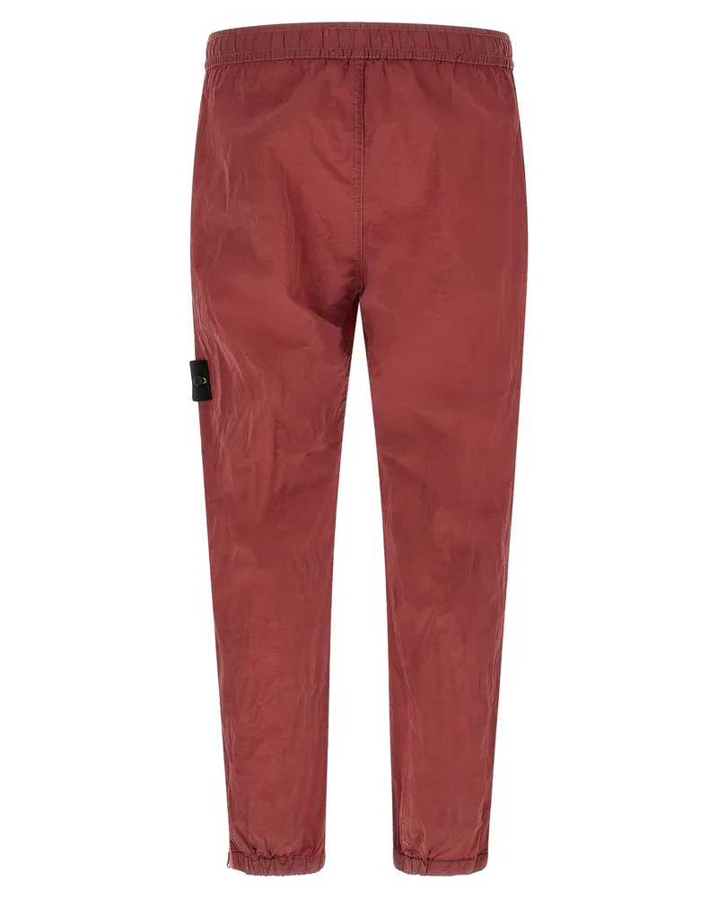 Stone Island Nylon Metal Econyl® Joggers — Red Red