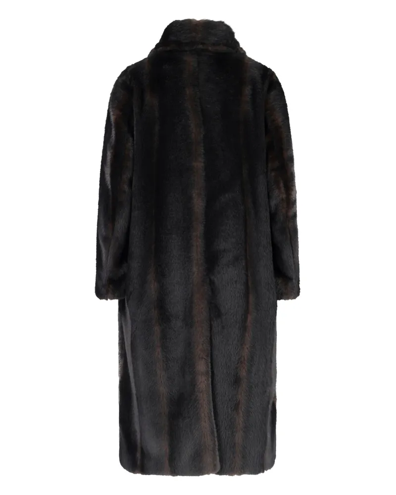 Maison Margiela Women's Jackets Brown Polyester Black
