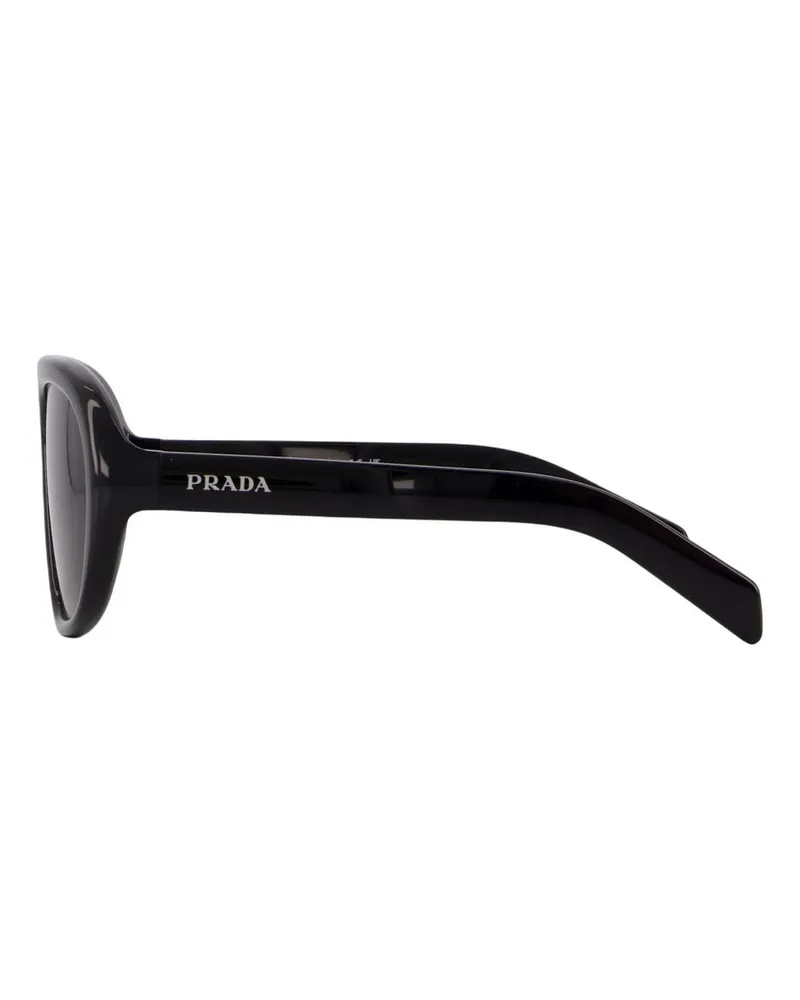 Prada Unisex 0pr C05s Sunglasses -  Acetate Black Accessories Black