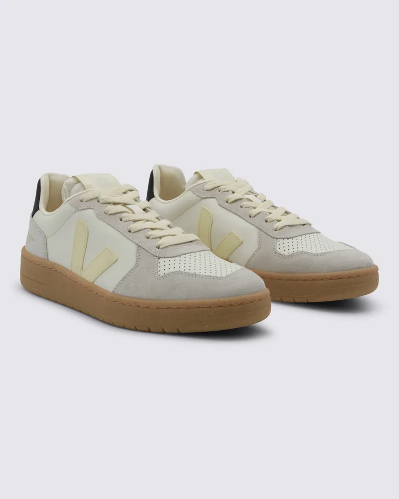 VEJA Men's Sneakers White-Calcaire _cover Tex-Le Sole El Tex/le White