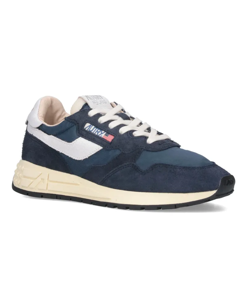 AUTRY Men's Sneakers Blue Upper: Nylon Navy