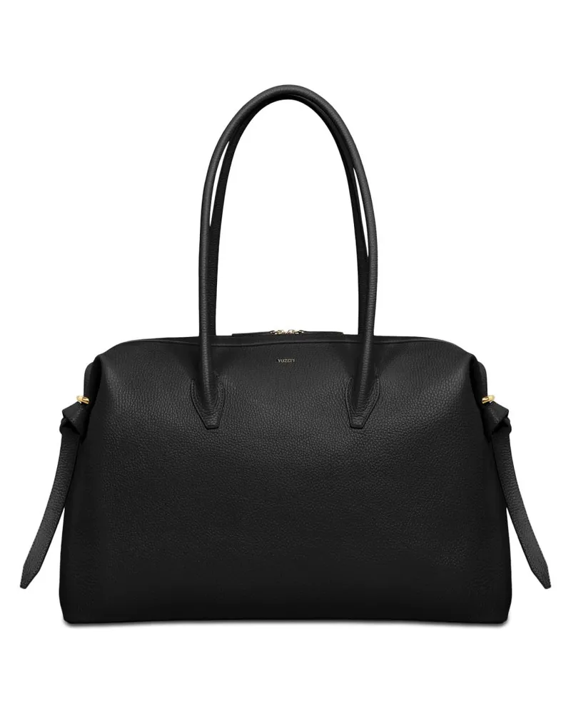 YUZEFI Shoulder Bag — Black Black