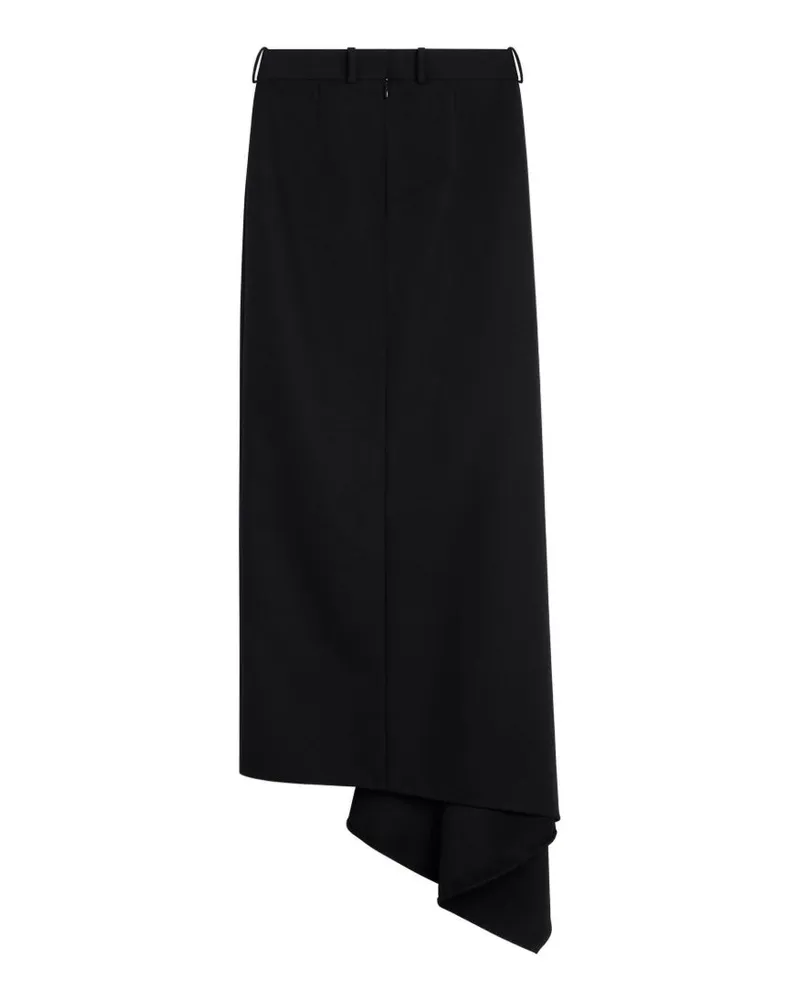 Givenchy Wool Skirt — Black Black