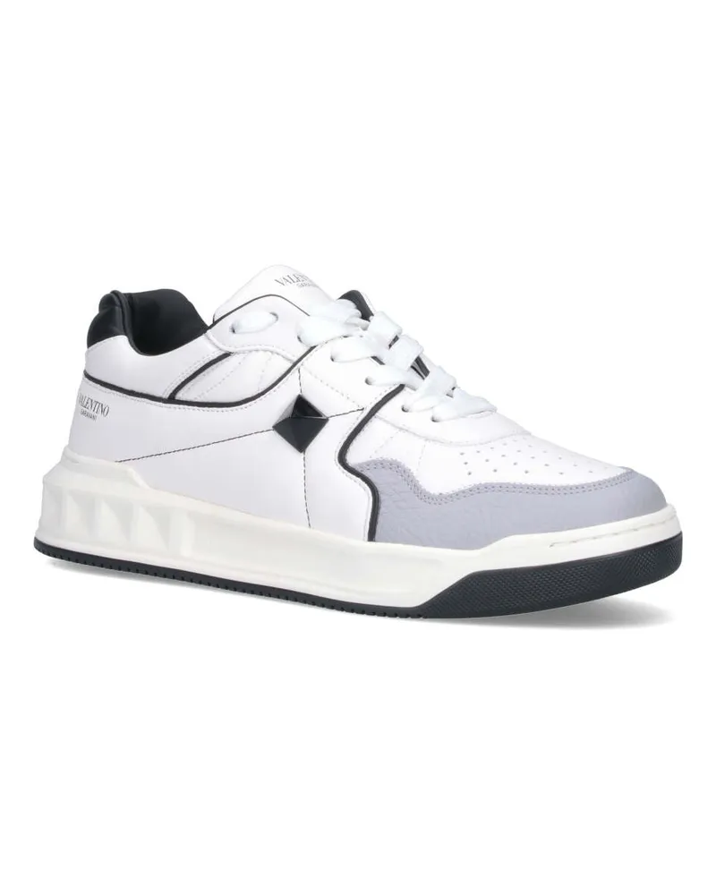 Valentino Garavani Men's Sneakers White Leather White