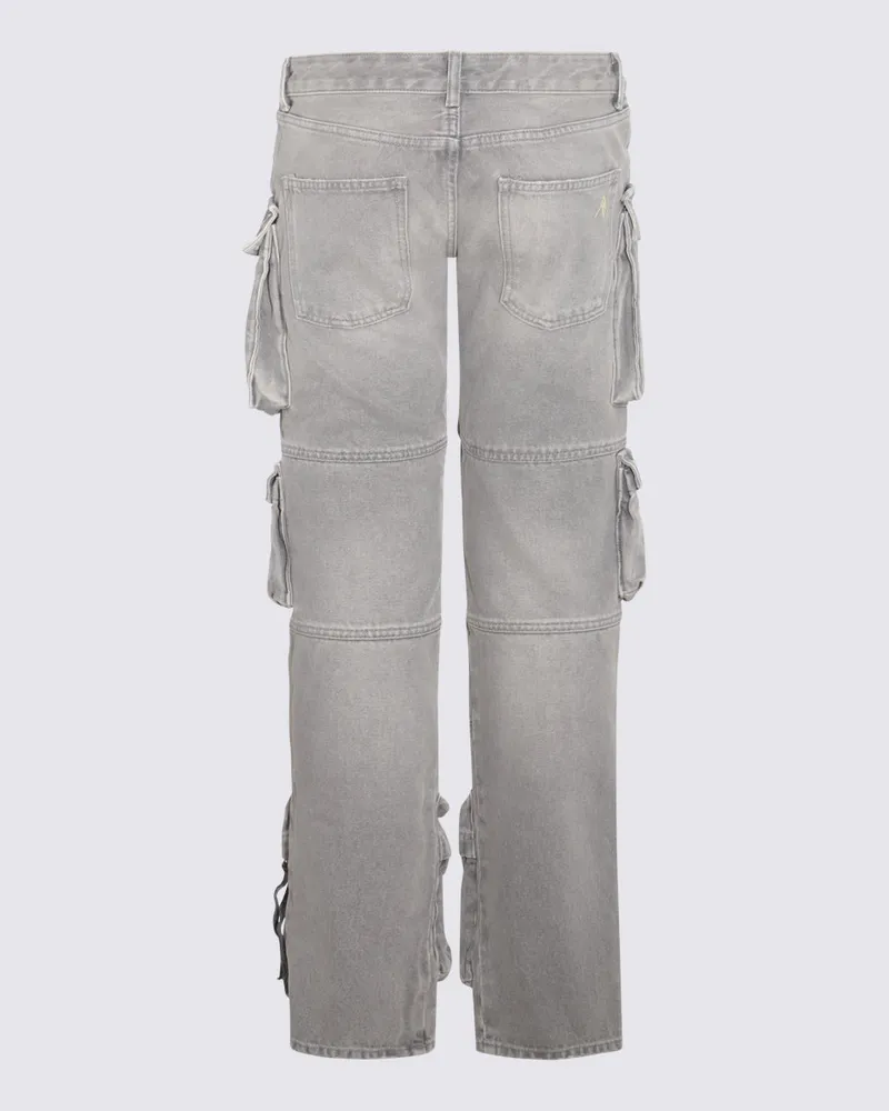 ATTICO Women's Jeans Grey _co Gray