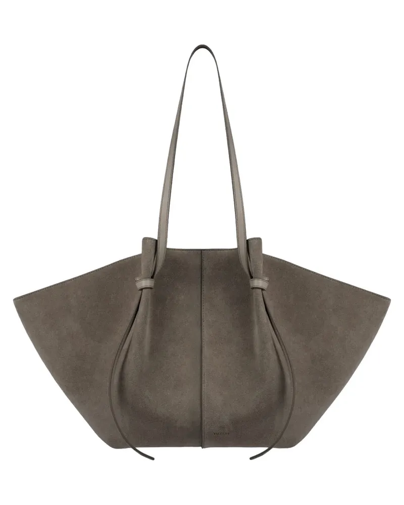 YUZEFI Mochi Large Shoulder Bag — Beige Beige