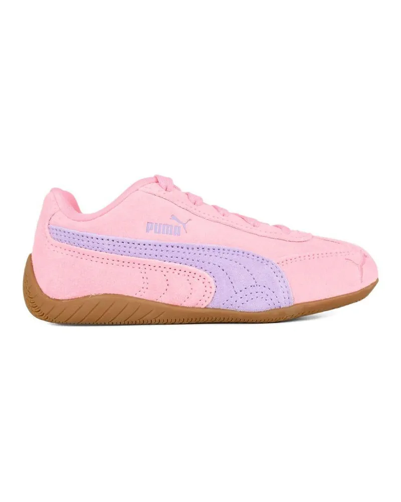 Puma Kids Speedcat Sneakers Pink Leather Trainers Pink