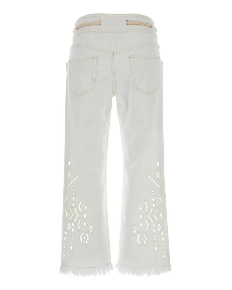 Isabel Marant Alison Jeans — White White