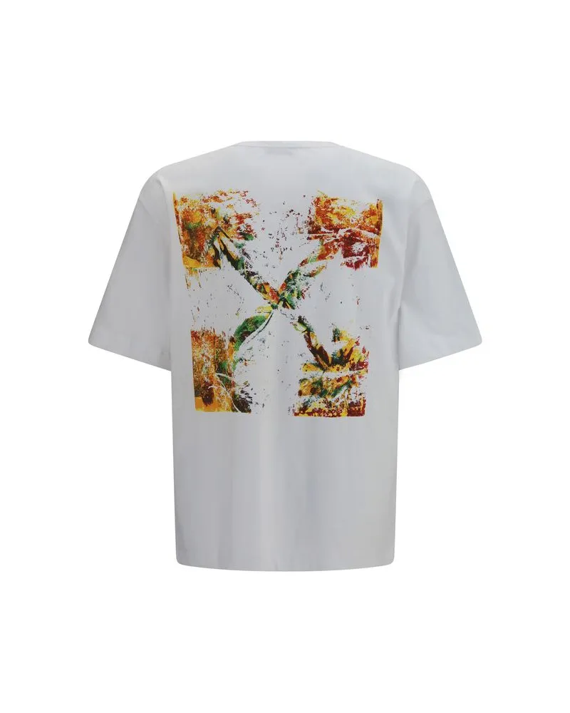 OFF-WHITE Men's White Cotton Sportswear Clothing White