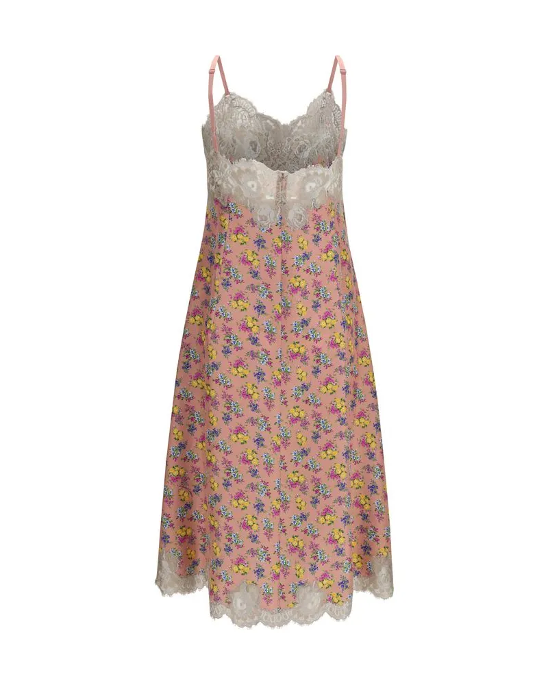 Dolce & Gabbana Women's Multicolor Silk Casual Dress Multicolor