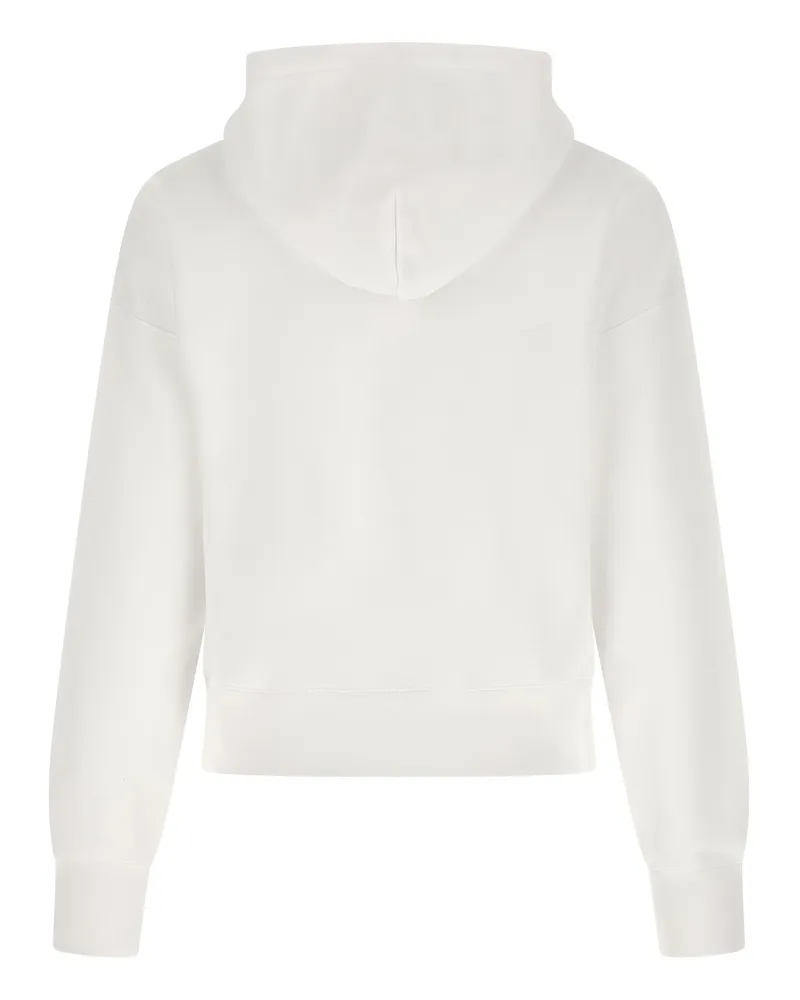 Gucci Women's White Cotton Hoodie Clothing White