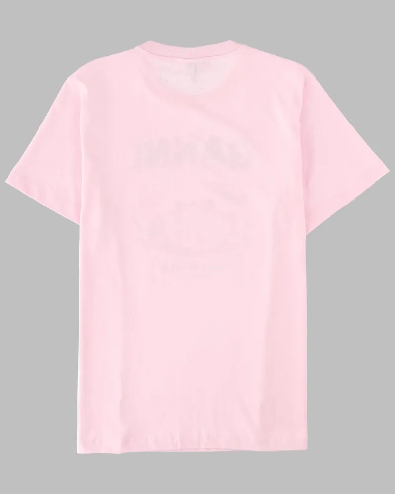 Ganni Organic Cotton T-Shirt — Pink Pink