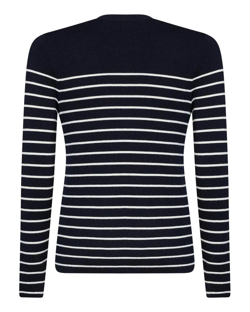 Dolce & Gabbana Men's Crewneck Sweater Cotton Blue Navy