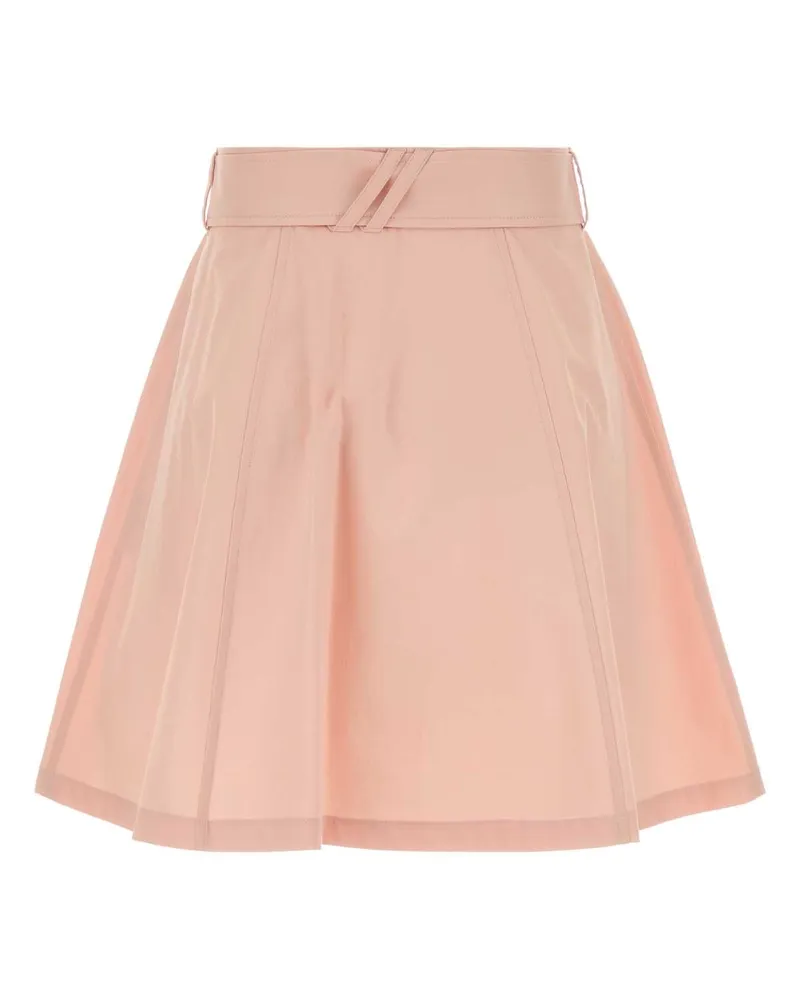 Burberry Women's Pink Cotton Skirt Compactpink Exterior: Gonne Pink