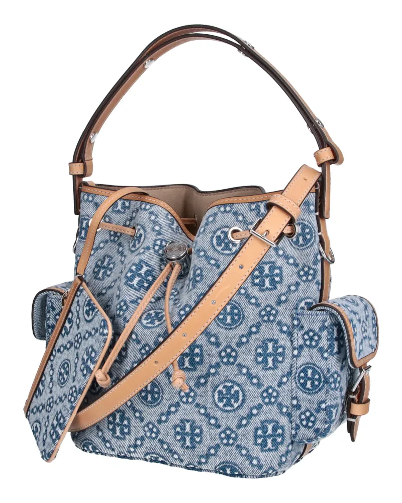 Tory Burch Women's Bags Blue Cotton Blue