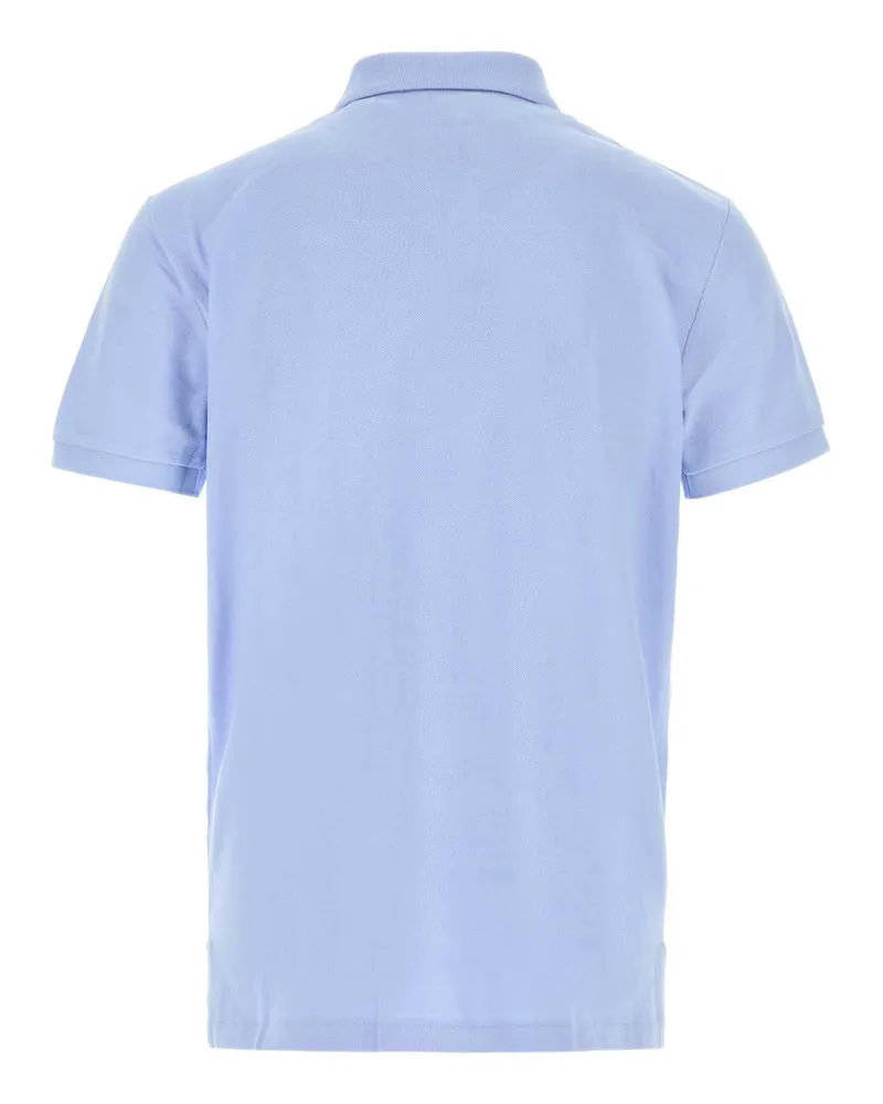 Ralph Lauren Men's Powder Blue Cotton Polo Shirt Pebblebluec3115 Exterior: Maglie Sweater Blue