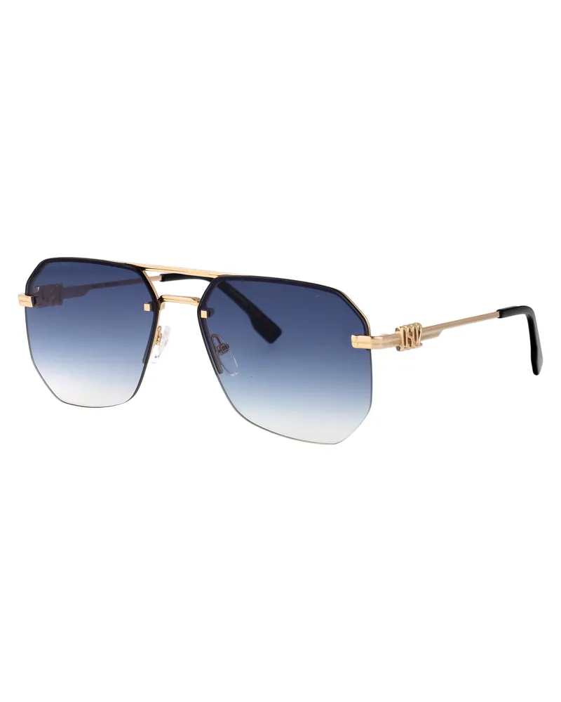 Dsquared2 Gradient Lens Sunglasses — Gold Gold