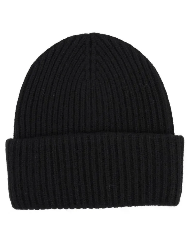 MC2 Saint Barth BRR0003_02298I00 Wool Blend Beanie — Black Black