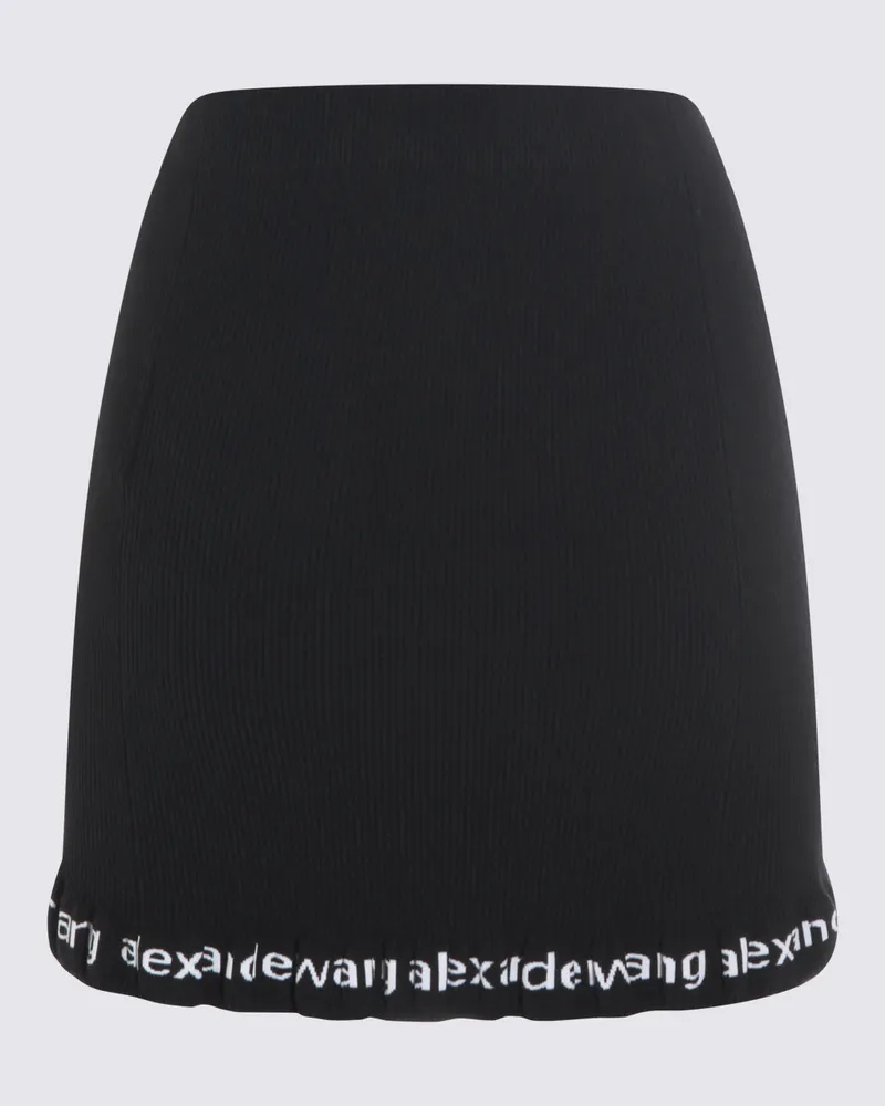 Alexander Wang Women's Skirts Black _100 % Co Black
