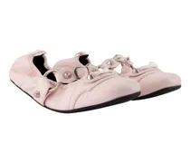 Women's City Ballerinas Ballet Pink Lambskin