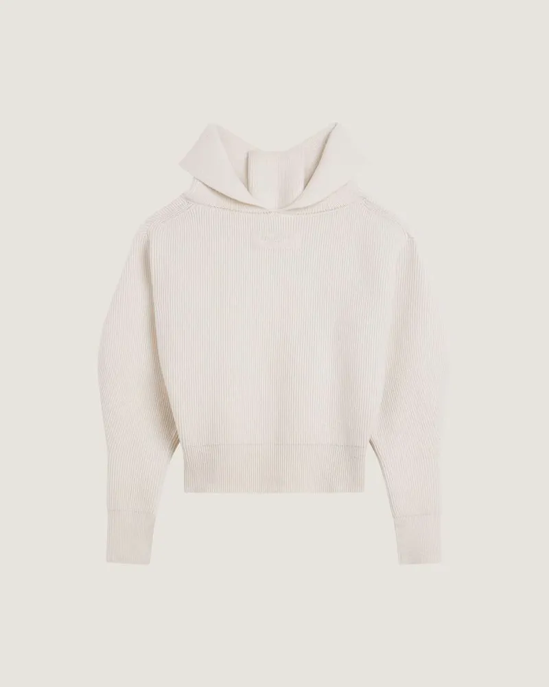Givenchy Ribbed Wool Sweater — Ivory Ivory