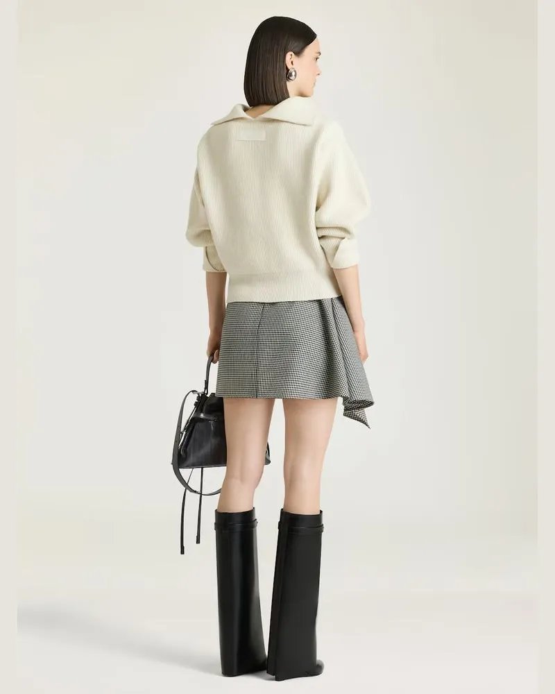 Givenchy Ribbed Wool Sweater — Ivory Ivory