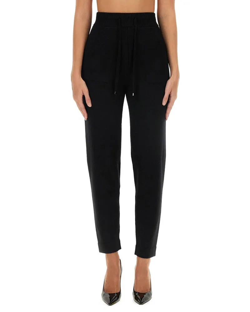 Max Mara Opera Trousers — Black Black