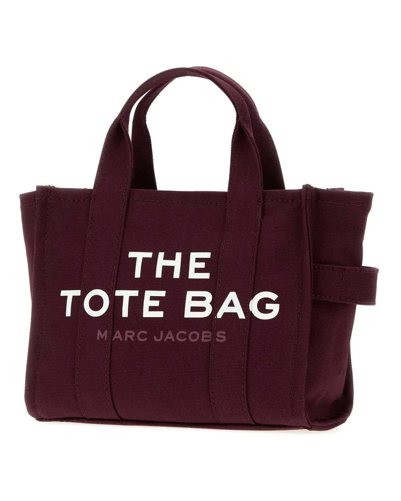 Marc Jacobs Women's Plum Canvas Mini The Tote Bag Handbag Darkplum Borse A Mano Purple