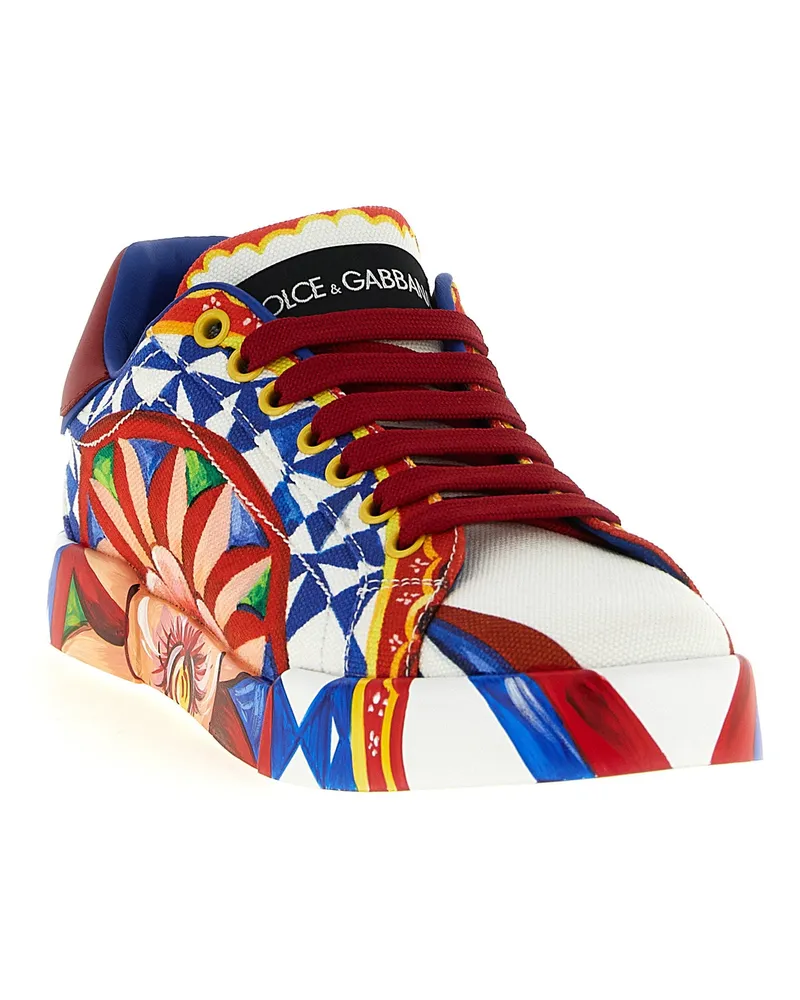 Dolce & Gabbana Portofino Sneaker — Multi Multi