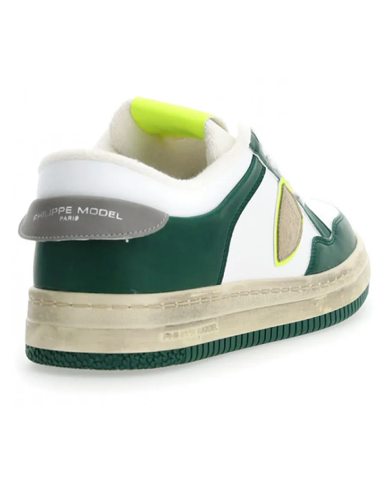 Philippe Model Men's Lyon Low Sneakers Multiple Colors Shoes Green