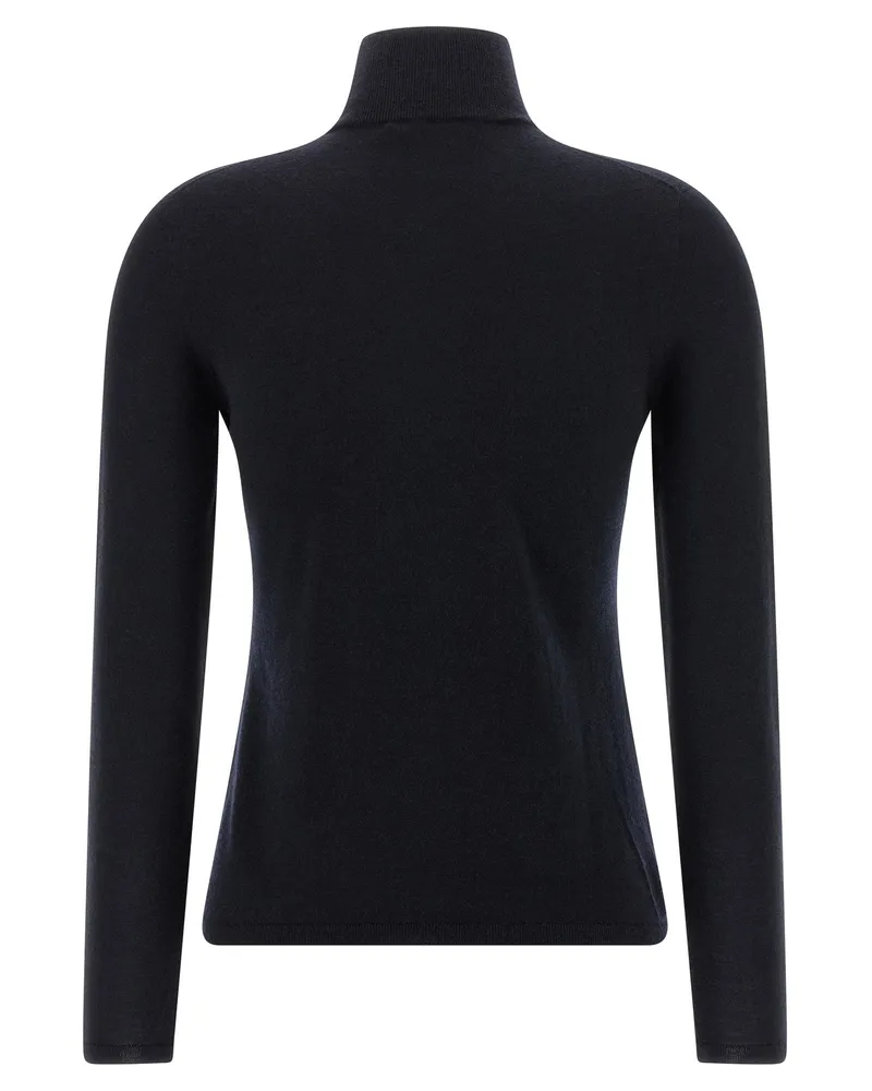 Max Mara Meana Turtleneck — Black Black