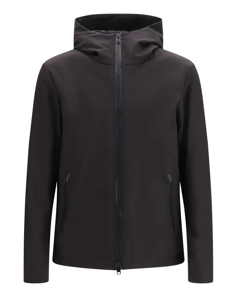 Woolrich Pacific Down Jacket — Black Black