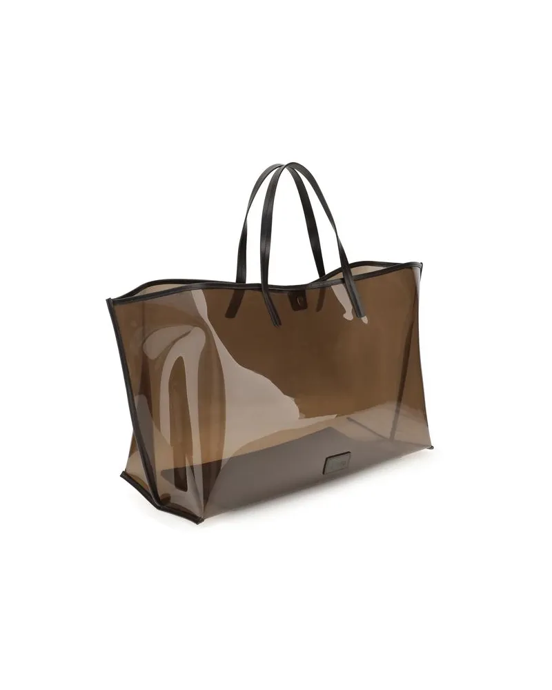 STAUD Women's Brown Pvc Handbag Bag Brown