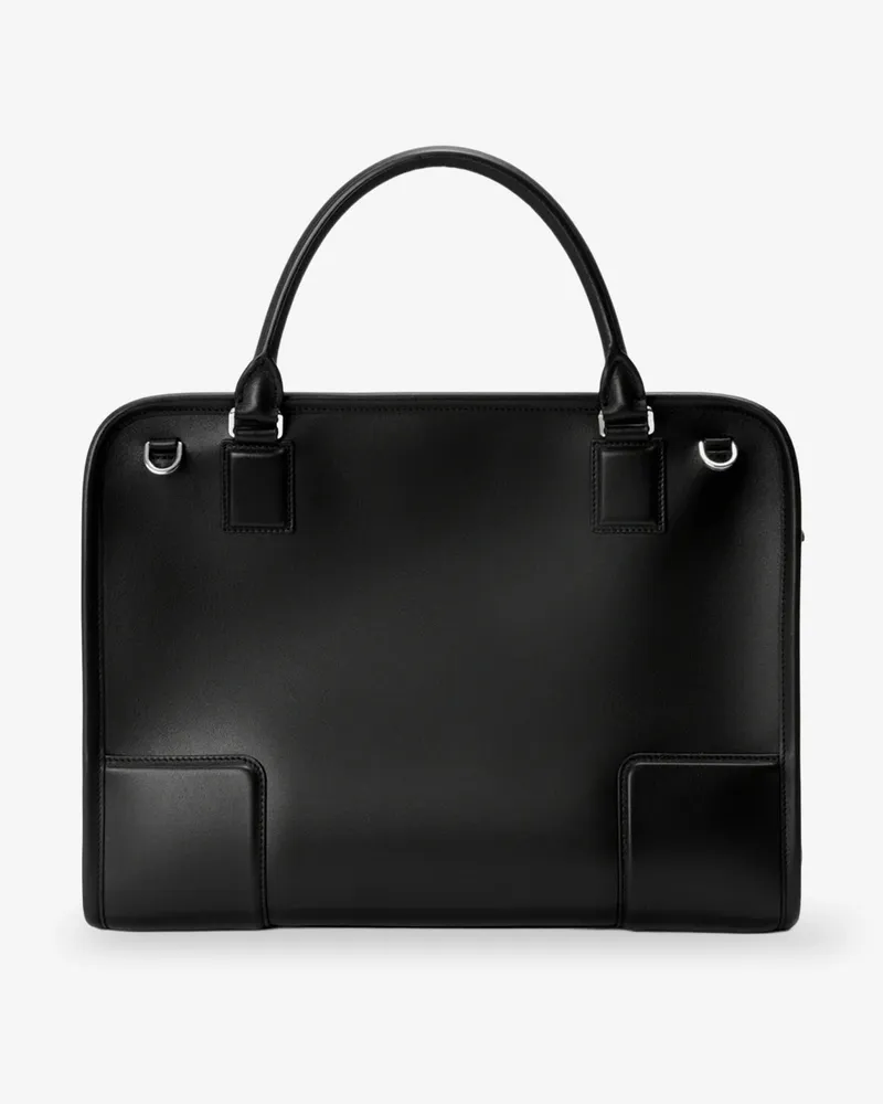 Loewe Women's Leather Handbag Amazona 180 Black Handbags Hand Bags Black
