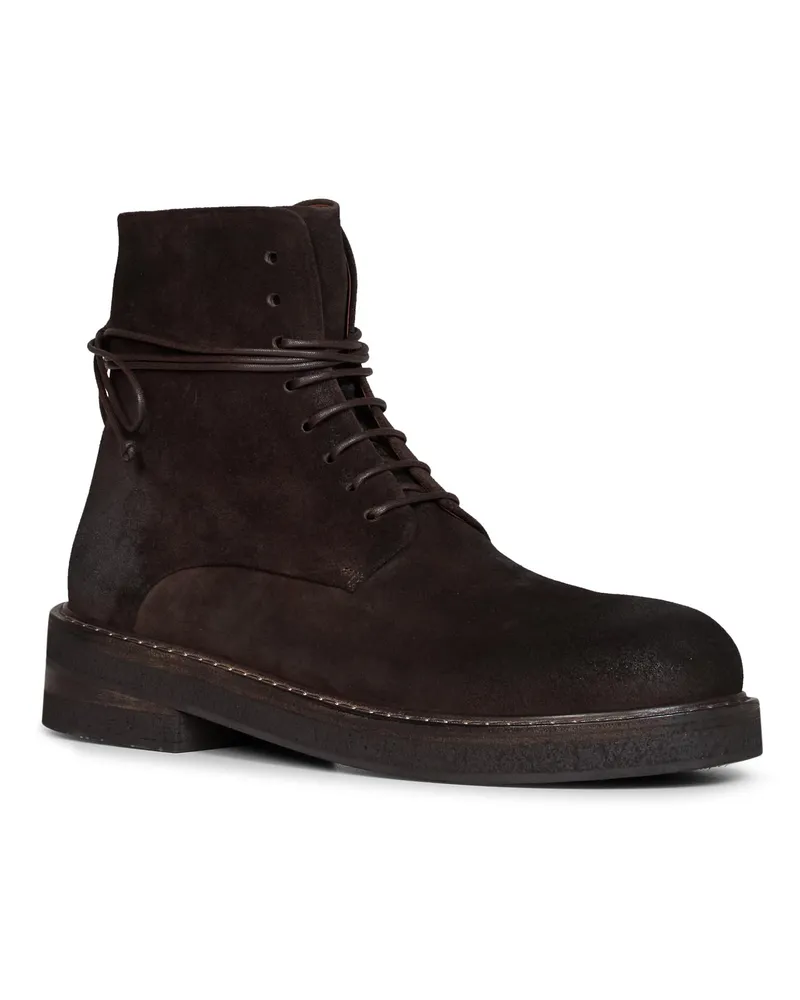 Marsèll Parrucca Combat Boot — Brown Brown