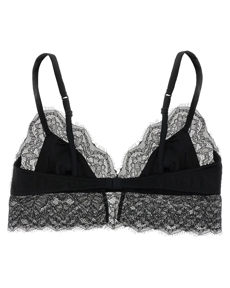 Dolce & Gabbana Women's Black Silk Bra Clothing Black