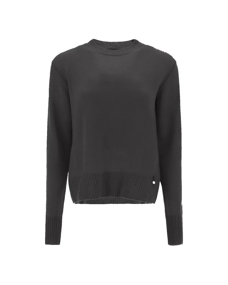 Herno Women's Black Cashmere Sweater Clothing Black