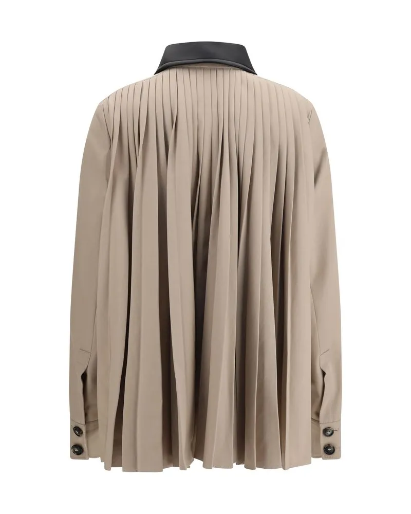 Max Mara Women's Beige Polyester Coat Clothing Beige