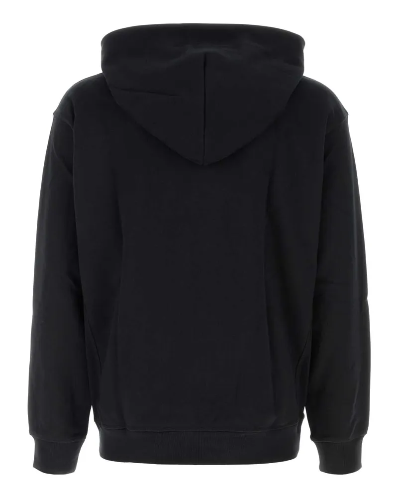 New Balance Men's Black Cotton Sweatshirt Exterior: Felpe Sweater Black