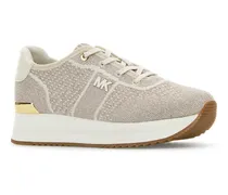 Women's Multicolor Fabric Monique Sneakers Champagne